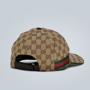 Original GG canvas baseball hat with Web